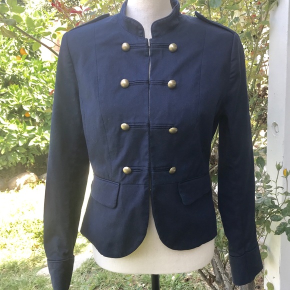 H&M Jackets & Blazers - H&M Navy 🛳💙⚓️Sailor-style Jacket